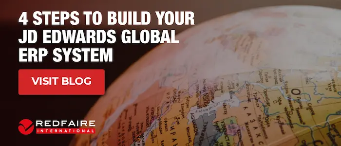 4 Steps to Build your JD Edwards Global ERP System. Image